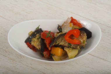 patlıcan, domates, biber ve kabak