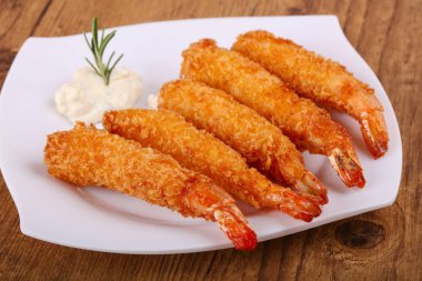 Kızarmış karides tempura