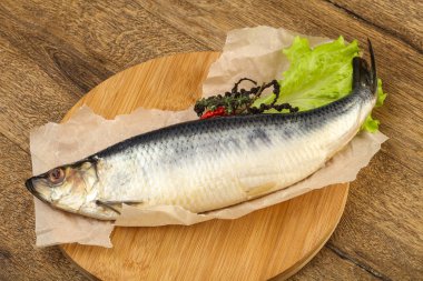 Tuzlu ringa balığı.