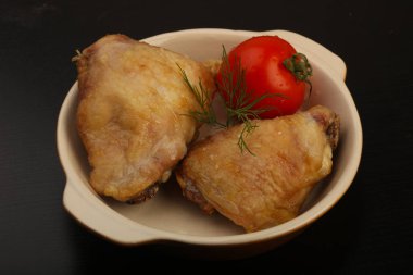 fırında tavuk budu