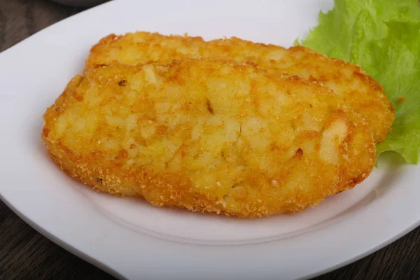 Fried Potato pancake — Stock Photo, Image