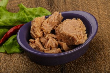 Konserve ton balığı.