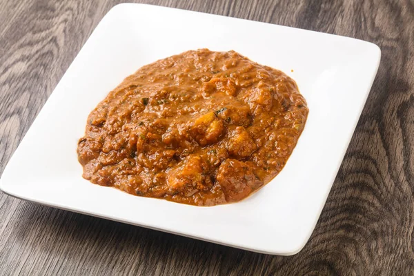 Würzige Garnelenmasala — Stockfoto