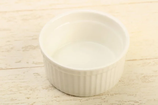 Empty white bowl — Stock Photo, Image