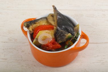 Kase haşlanmış sebze