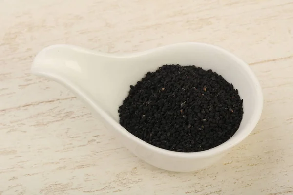 Black nigella  seeds — Stock Photo, Image