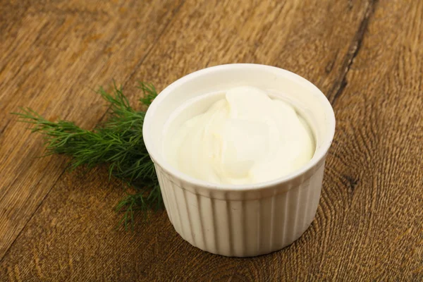 Verse Griekse yoghurt — Stockfoto
