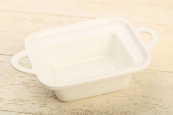 Empty white bowl — Stock Photo, Image