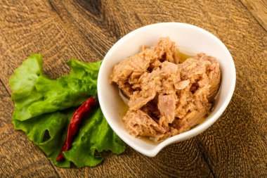 Konserve ton balığı.