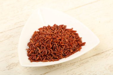 Ham kahverengi pirinç kase 