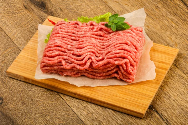 М'яса фарш з яловичини — стокове фото