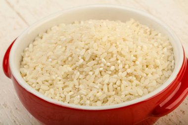 Çiğ pirinç yığın