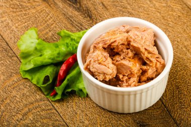 Konserve ton balığı.