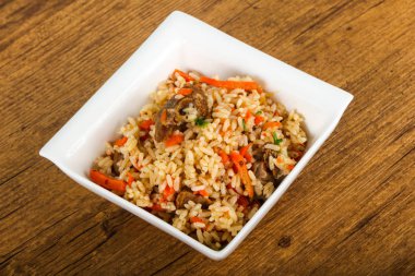 pilav et ve havuç ile