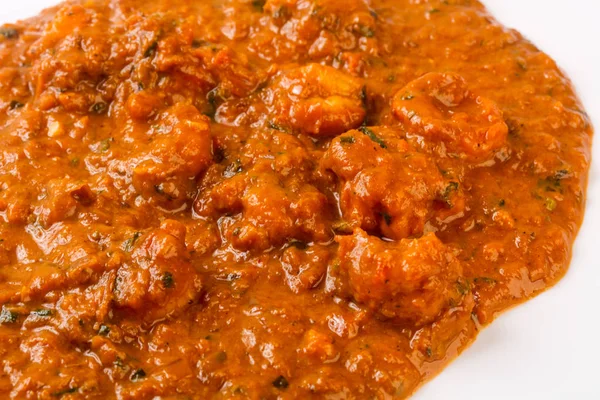 Indian traditional Prawn masala — Stock Photo, Image