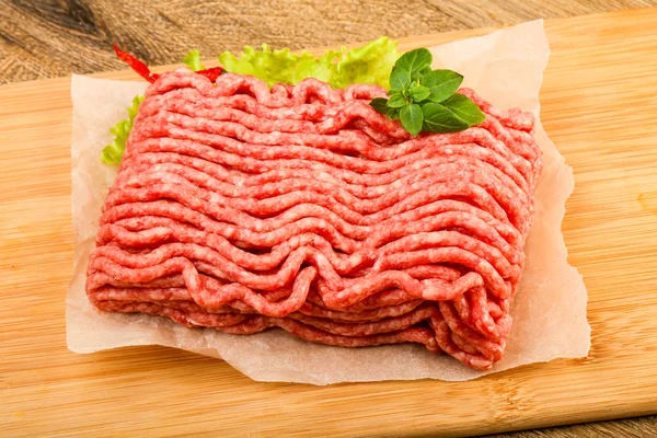 Minced beef meat — Stock Photo, Image