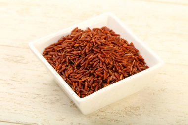 Ham kahverengi pirinç kase 