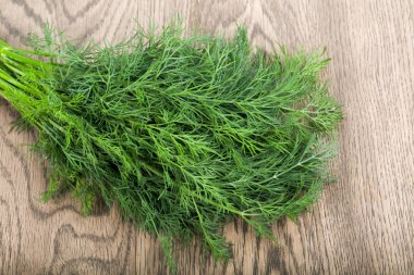 Taze dereotu dalları