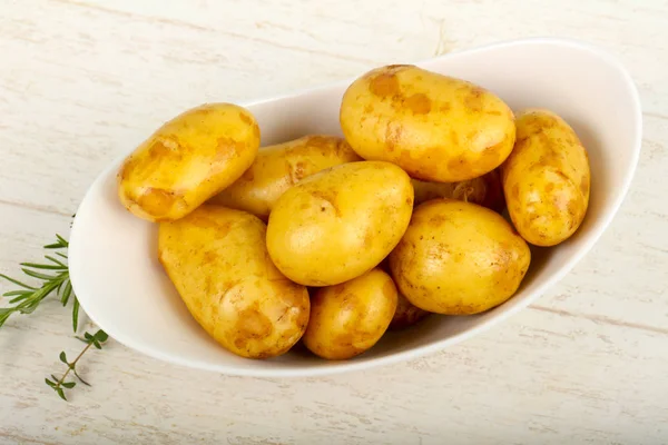 Raw young potato — Stock Photo, Image