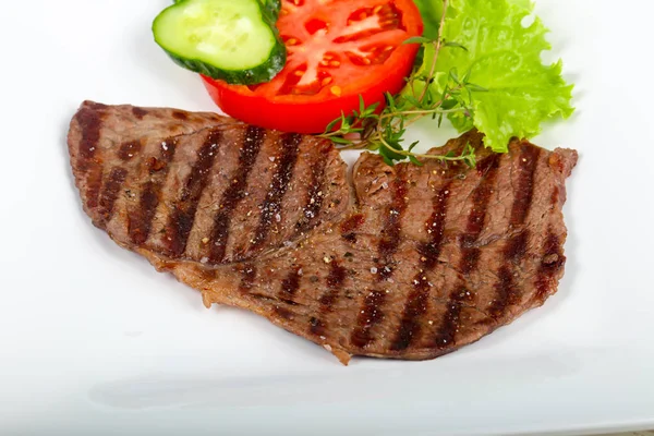 Grilovaný hovězí steak — Stock fotografie