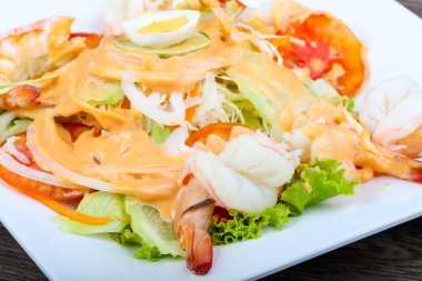 lezzetli karides kokteyl