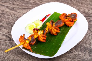 Asya Mutfağı ahtapot şiş