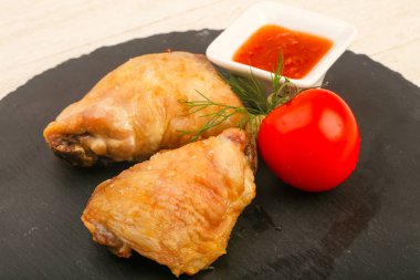 fırında tavuk budu