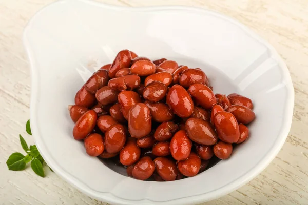 Kidney beans in the bowl — Stock Photo, Image