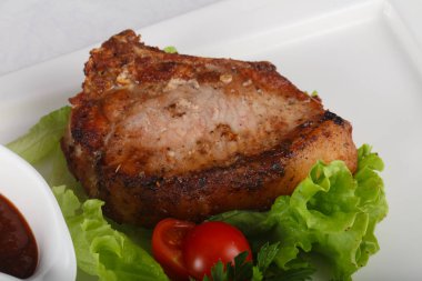 domuz biftek sosu ile