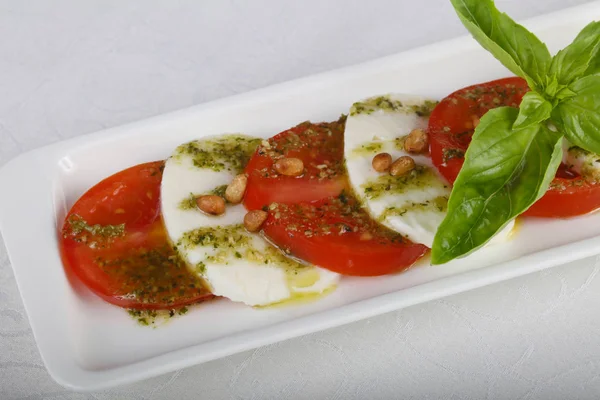 Caprese salad - Italian style — Stock Photo, Image