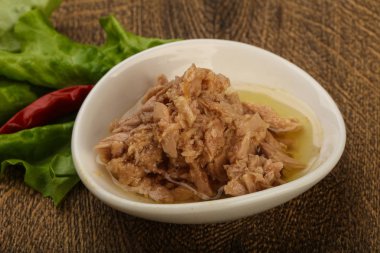 Konserve ton balığı.