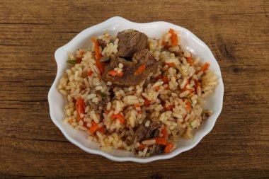 pilav et ve havuç ile