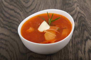 pancar Borcsh çorba kase