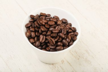 Kavrulmuş kahve çekirdeği.