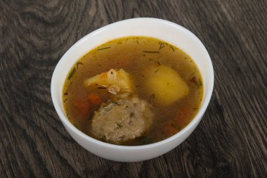 Köfteli çorba.