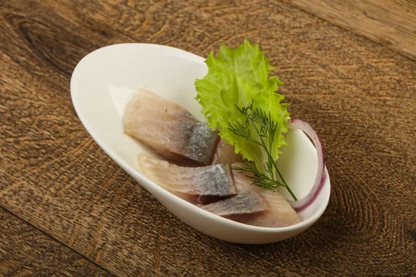 Dilimlenmiş ringa balığı filetosu