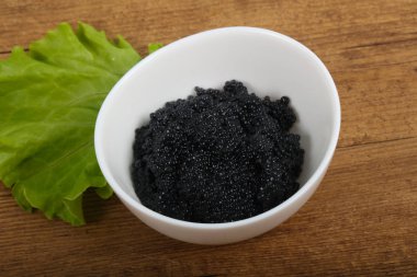 Lezzetli siyah havyar