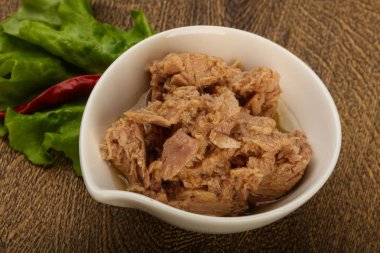 Konserve ton balığı.