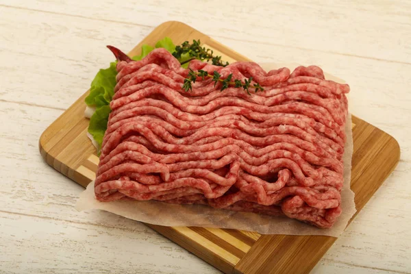 生肉碎牛肉 — 图库照片