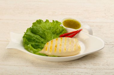 soslu ızgara kalamar