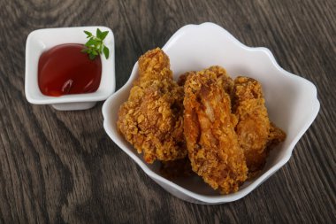 Çıtır tavuk kanatları