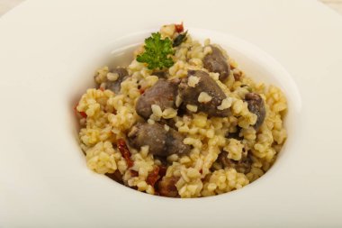 Bulgur tavuk kalp