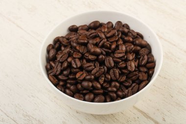 Kavrulmuş kahve çekirdeği.