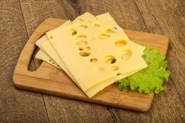 lezzetli dilimlenmiş peynir