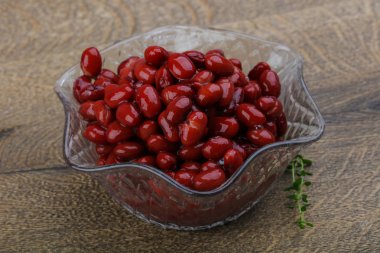 Kırmızı konserve barbunya fasulyesi