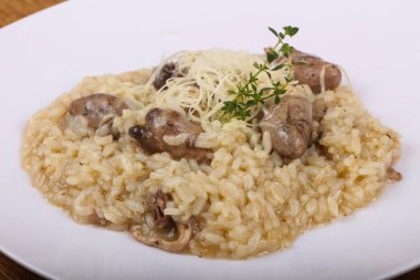Risotto wich tavuk Kalpler