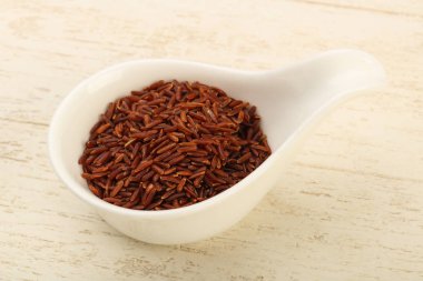 Ham kahverengi pirinç kase