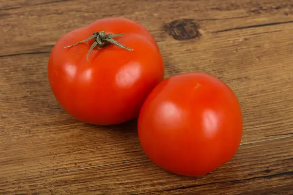Parlak iki domates — Stok fotoğraf