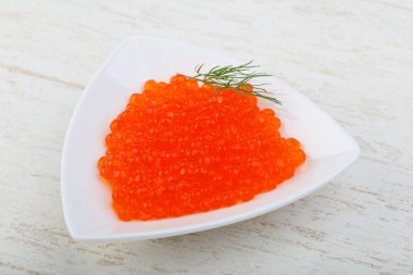 Lezzetli kırmızı havyar