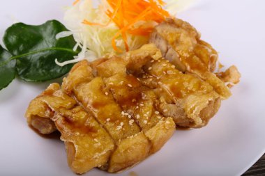 Fried Teriyaki tavuk